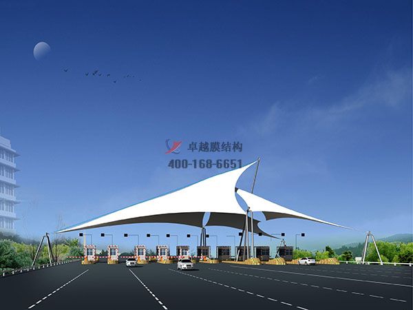 呂梁高速公路收費站膜結(jié)構(gòu)雨棚【專業(yè)廠家】 　　